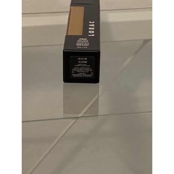 LORAC Pro Soft Focus Longwear foundation 20 Dark NEW Dark Olive Undertones 10z - Picture 4 of 5